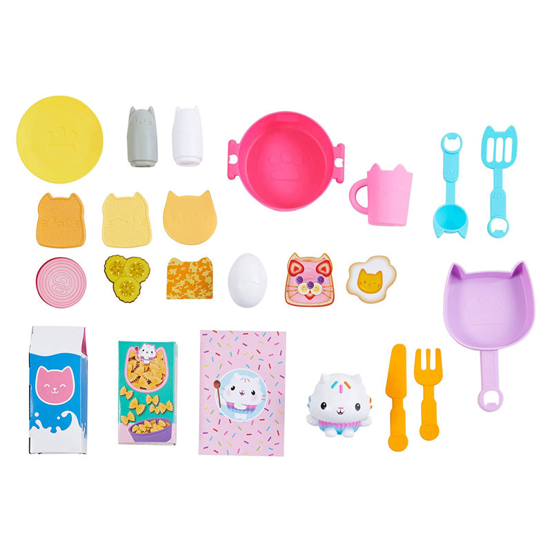 Gabby’s Dollhouse, Cakey Kitchen Set for Kids with sale Play Kitchen Accessories